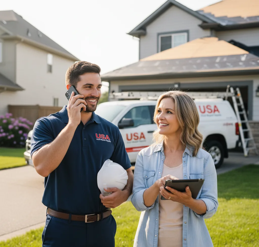 USA Roof Repair Experts customer support in Garfield Heights